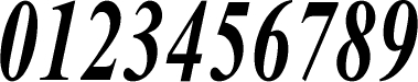 数字のフォント・書体-04