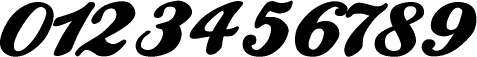 数字のフォント・書体-20